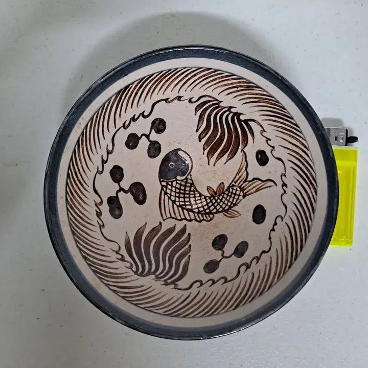 [BUNJANG] Ceramic Tea Bowl with Fish Motif / 추석인사말씀과 특별히 드리는 말씀...