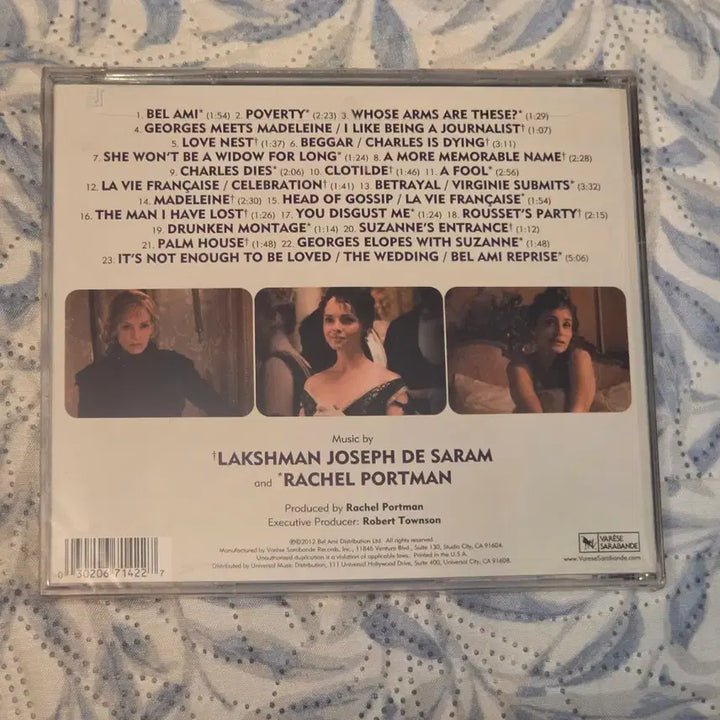 [BUNJANG] Bel Ami Original Soundtrack / 벨 아미 Bel Ami 디클란 도넬랜 로버트 패티슨 우마 서먼 영화 OST