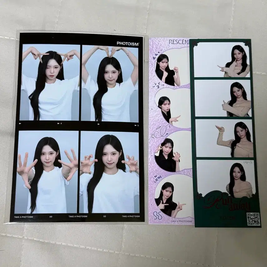 [BUNJANG] ReSene Liv Photoism Snappyism Bundle Set / 리센느 리브 포토이즘 인생네컷 스네피즘 일괄 양도