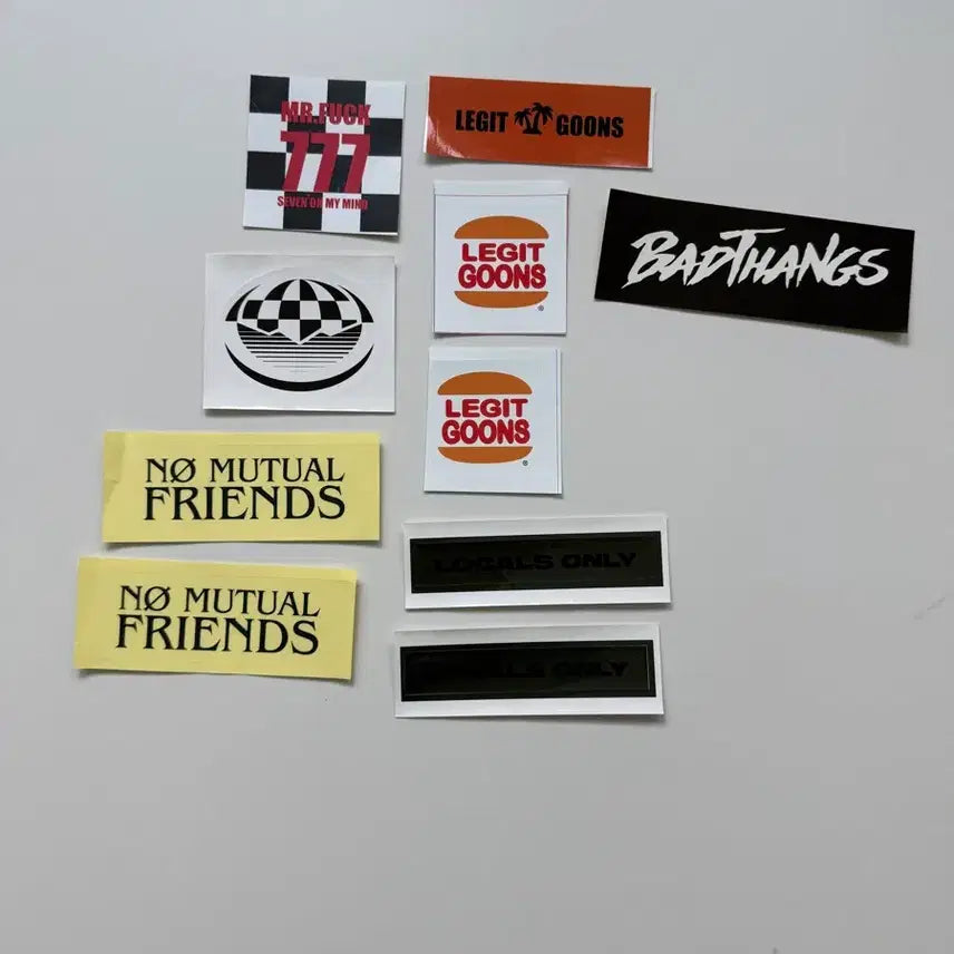 [BUNJANG] Legit Goons Sticker / 리짓군즈 스티커
