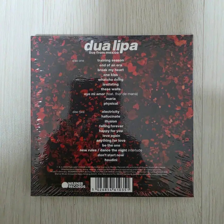[BUNJANG] Dua Lipa Live Mexico CD / 두아리파 live mexico CD