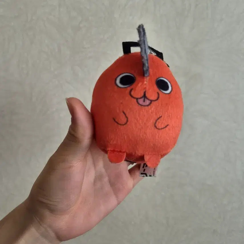 [BUNJANG] Chainsaw Man Pochita Plush Keychain Doll / 체인소맨 포치타 키링 인형