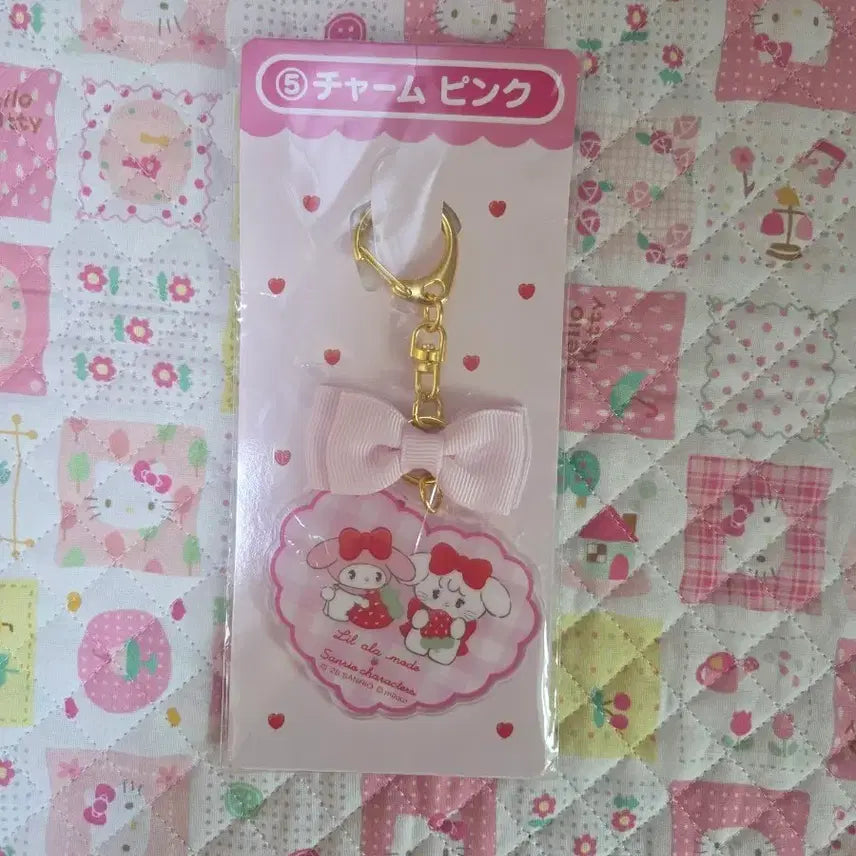 [BUNJANG] Sanrio My Melody Miko Collaboration Keyring / 산리오 마이멜로디 미코 키링