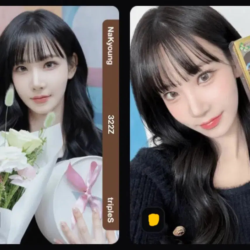 [BUNJANG] tripleS Nakyung Valentine Object Set C322 C323 / 트리플에스 나경 c322 c323 발렌타인 오브젝트 세트