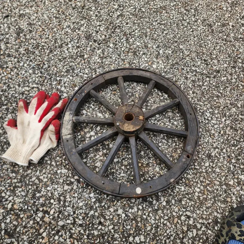 [BUNJANG] Vintage Wheel Diameter 37cm / 빈티지 바퀴 지름37cm