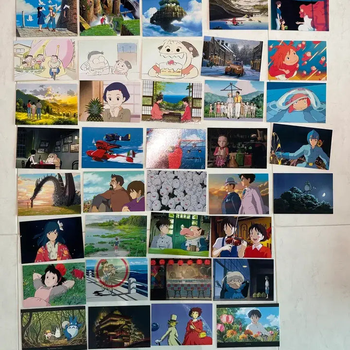 [BUNJANG] Studio Ghibli Animation Postcard Set / 지브리 스튜디오 애니메이션 엽서 세트