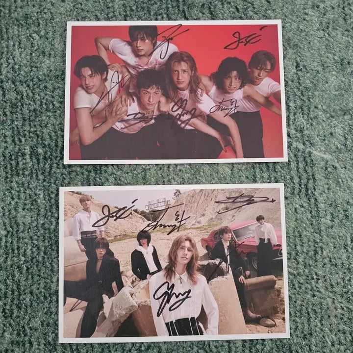 [BUNJANG] X-Dition Signed US POB Postcard 2-Set / 엑디즈 싸인 미국 특전 포스트카드 2장