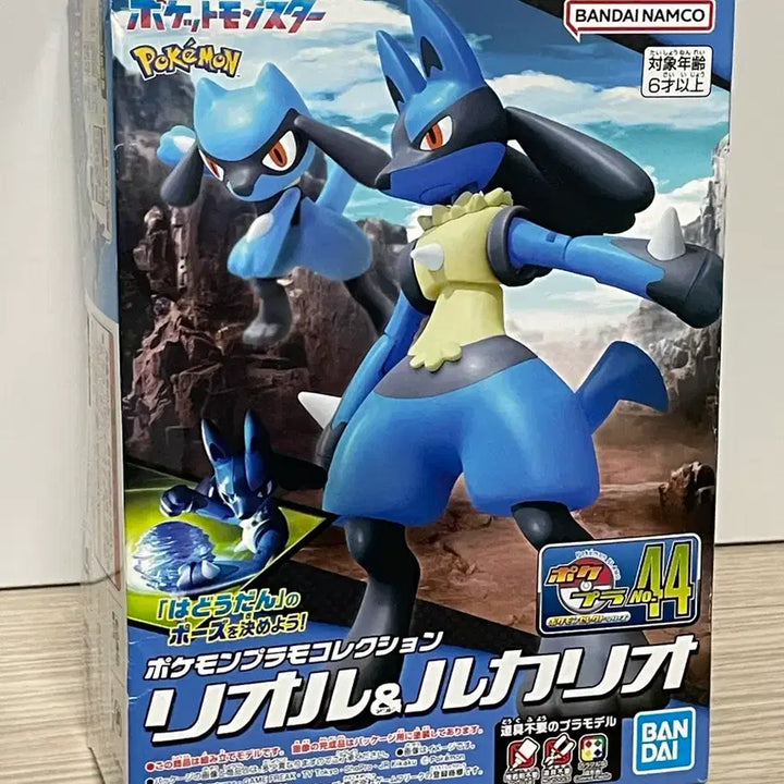 [BUNJANG] Pokemon Plastic Model Collection Lucario Figure / 포켓몬 프라모델 컬렉션 리오르 루카리오 피규어