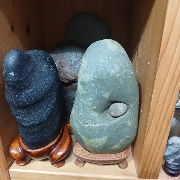 [BUNJANG] Rare 25cm Stone Display Piece / 13.  25센치 귀한수석 한개단가