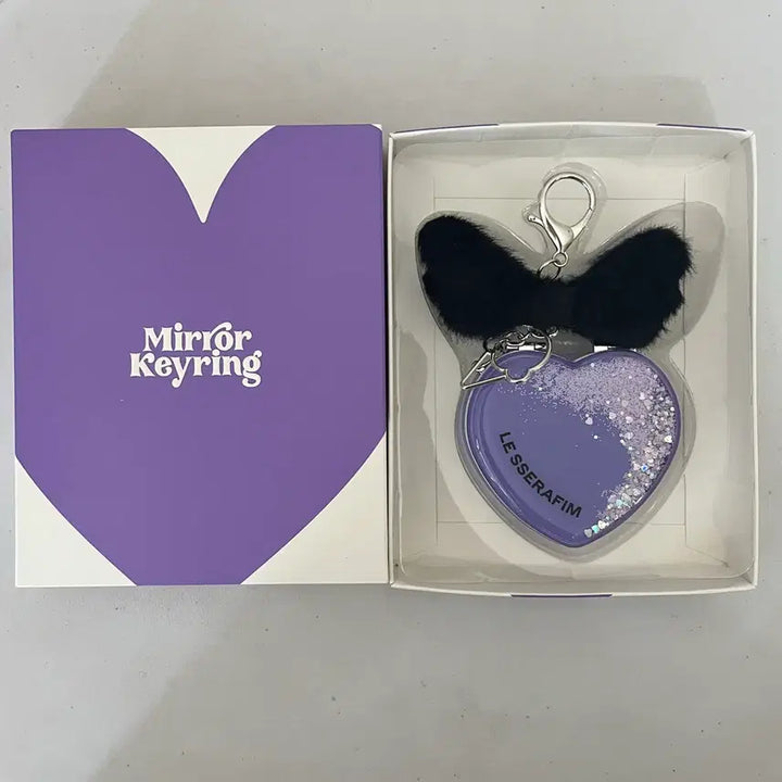 [BUNJANG] LE SSERAFIM Mirror Keyring / 르세라핌 미러 키링