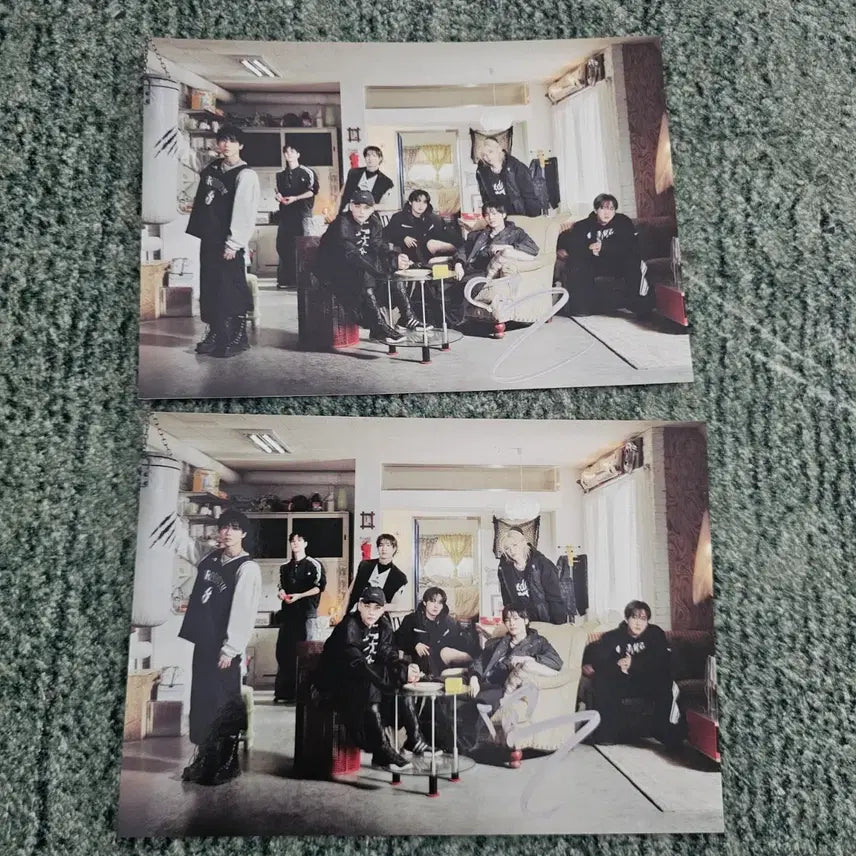 [BUNJANG] Stray Kids I.N Signed US Exclusive Karma Postcard / 스키즈 아이엔 싸인 미국 특전 포스트카드 카르마