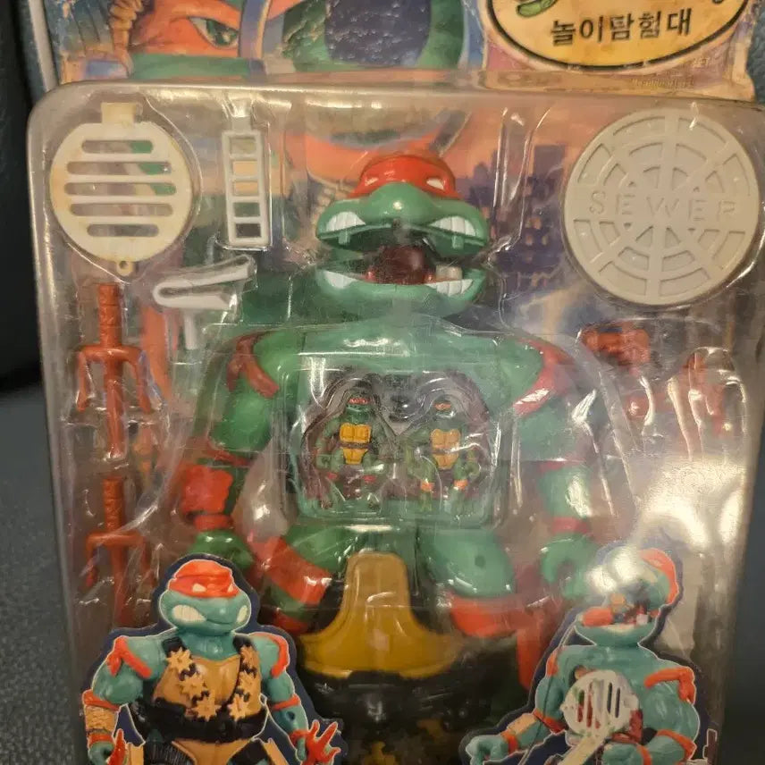 [BUNJANG] Ninja Turtles Play Set / 고전완구, 닌자거북이, 놀이탐험대, 폴리포켓, NINGA TURTLES