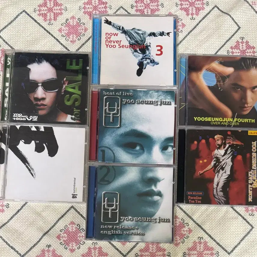 [BUNJANG] Yoo Seung Joon CD Collection / 유승준 시디 모음