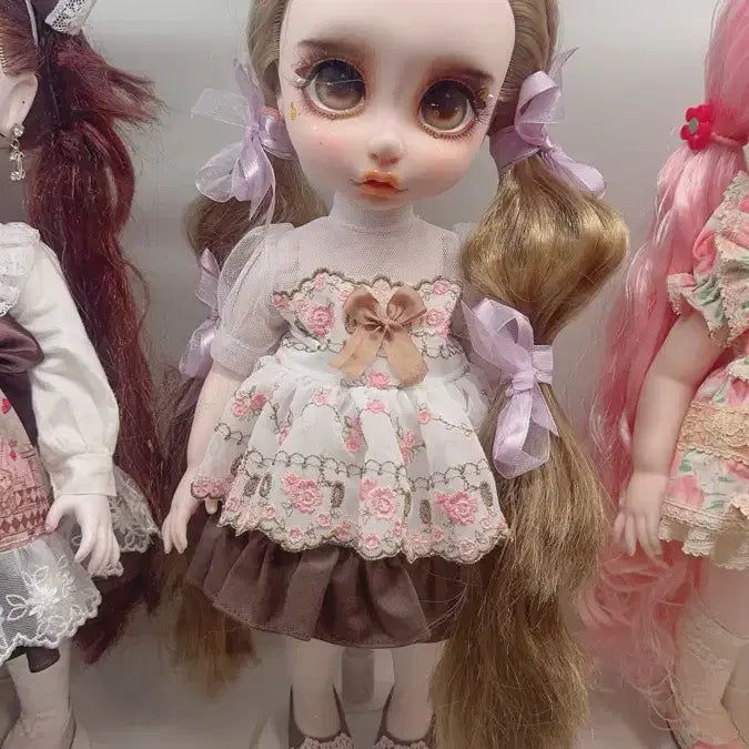 [BUNJANG] Disney Baby Doll Mikippe Custom Lip Doll / 디즈니 베이비돌 긴다리 몬키즈 리페 입술성형