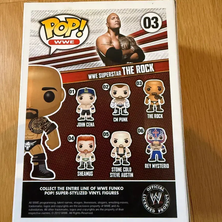 [BUNJANG] Funko Pop WWE The Rock Dwayne Johnson Figure / 펀코팝 WWE 더 락 드웨인 존슨