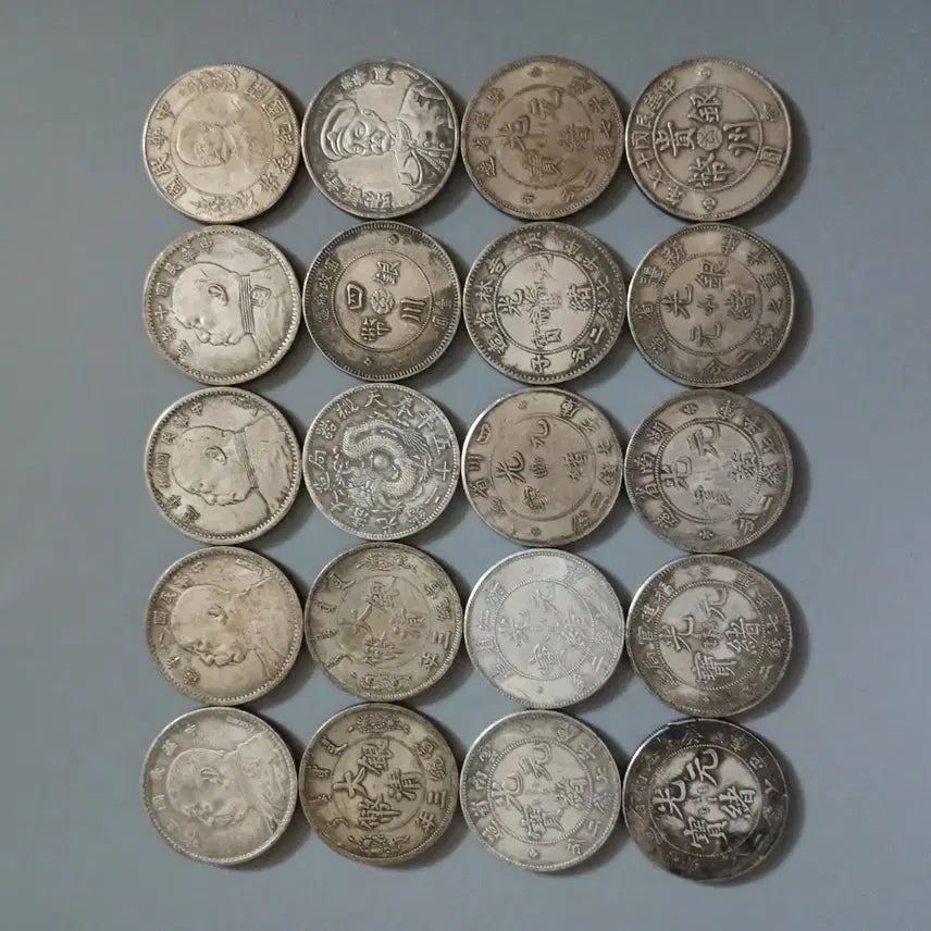 [BUNJANG] Foreign Traditional Coin Style Decorative Collection Set (20 Pieces) / 외국 전통 동전 스타일 20점 일괄  장식 수집용