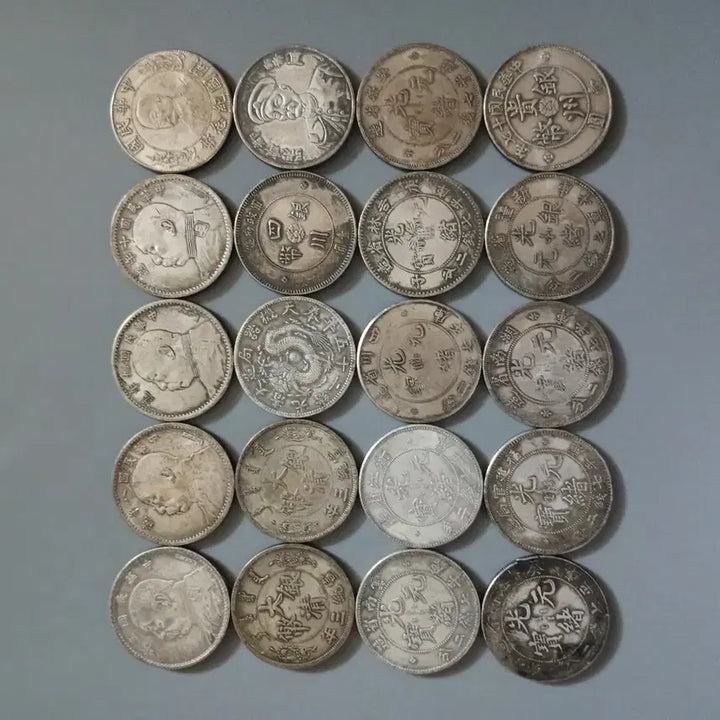 [BUNJANG] Foreign Traditional Coin Style Decorative Collection Set (20 Pieces) / 외국 전통 동전 스타일 20점 일괄  장식 수집용