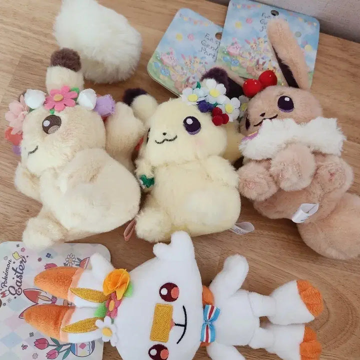 [BUNJANG] Pikachu, Eevee, Scorbunny Bundle Set / 피카츄 이브이 염버니 일괄