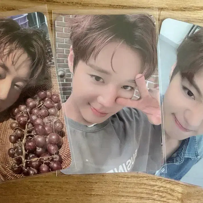 [BUNJANG] Park Ji Hoon The Venti Photocard Bundle Set / 박지훈 더벤티 포카 포도지훈 + 브이지훈 + 찡긋지훈 일괄