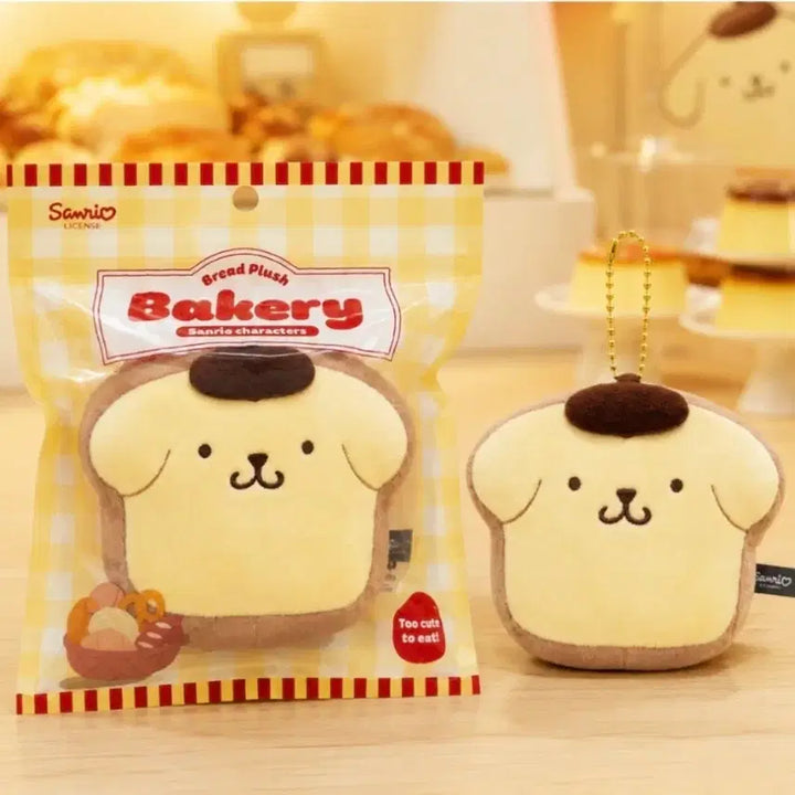 [BUNJANG] Sanrio Pompompurin Bakery Sealed Plush / 산리오 베이커리 빵 폼폼푸린 인형 키링