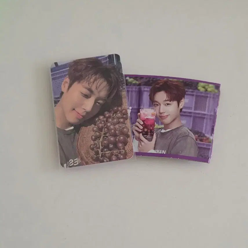 [BUNJANG] Park Jihoon The Venti Photocard + Cup Holder Bundle Set / [일괄] 박지훈 더벤티 포토카드+ 컵홀더