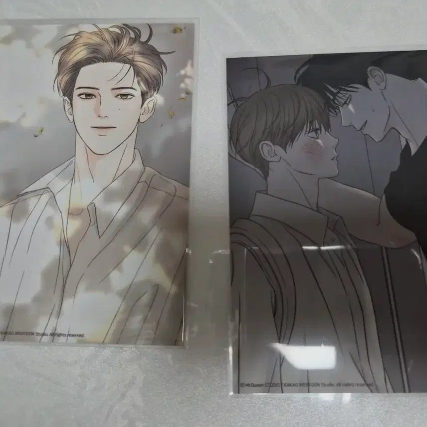 [BUNJANG] Tunick Secret Society Illustration Postcard Set (2 Types) / 투니크 비밀사이 일러스트 엽서 2종