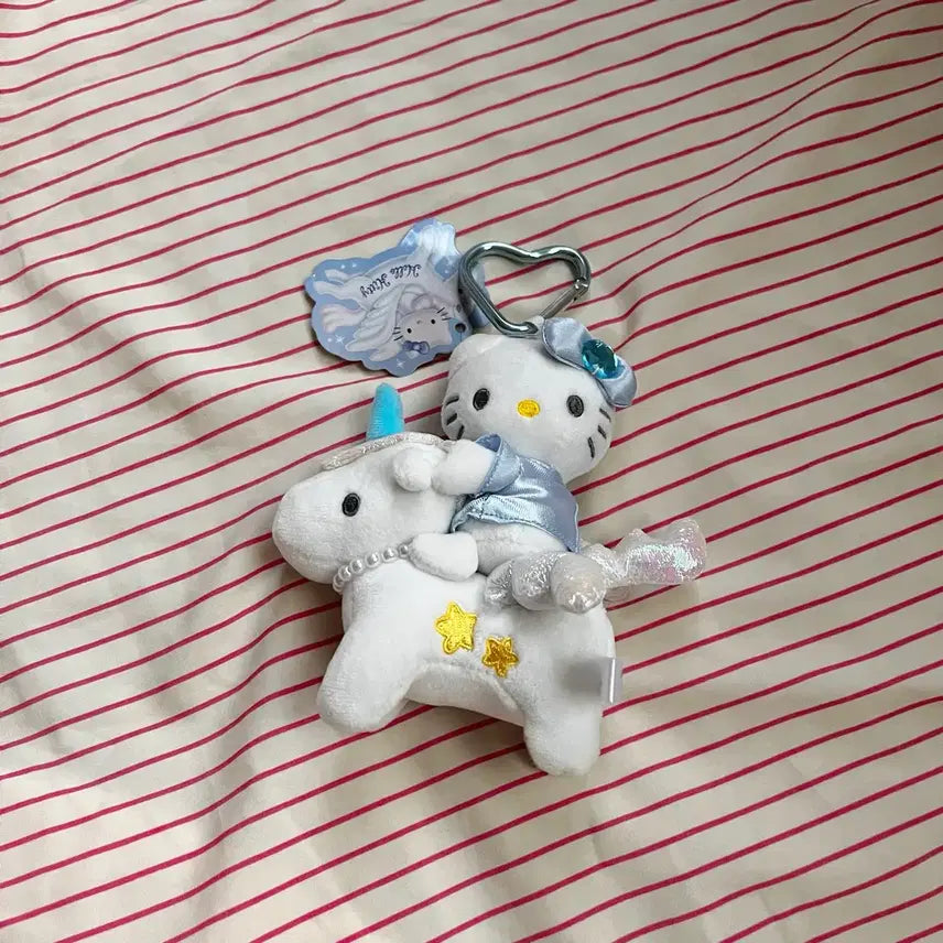 [BUNJANG] Hello Kitty Unicorn Mascot Plush Doll / 헬로키티 유니콘 마스코트 인형