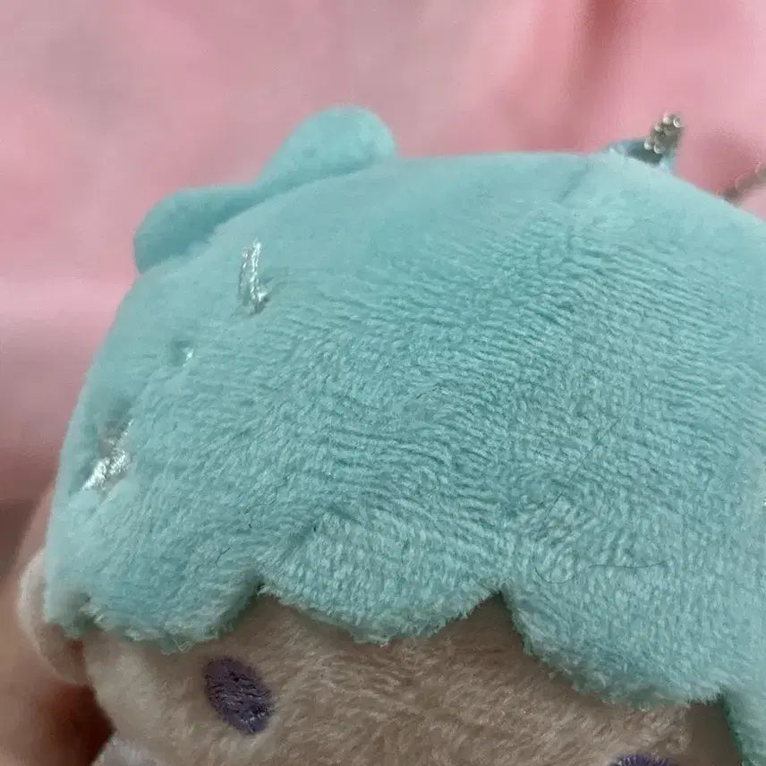 [BUNJANG] Daiso Little Twin Stars Plush Pouch &amp; Keychain Set Bundle / 다이소 리틀트윈스타 봉제 조임 파우치 인형 키링세트 일괄 고전문구 키키라라 산리오 고전키티