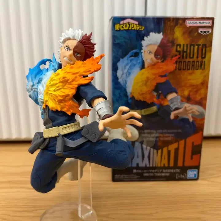 [BUNJANG] Maxiatic Todoroki Shoto Figure with Acrylic Stand / [개봉/박스O] 나히아 맥시매틱 토도로키 쇼토 피규어 아크릴 발판
