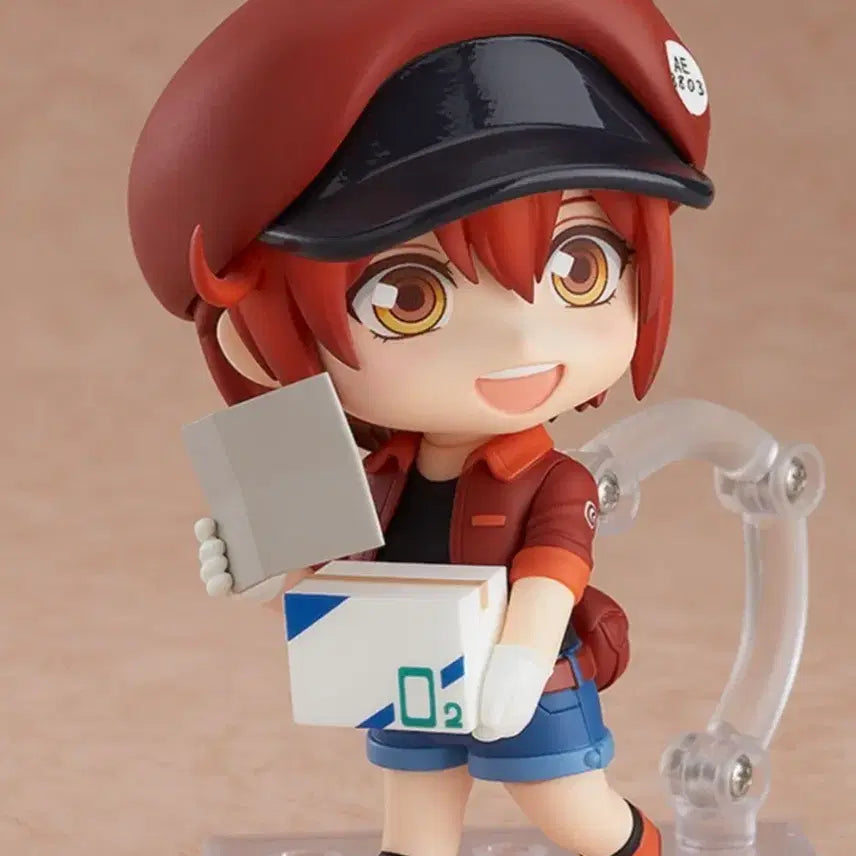[BUNJANG] Nendoroid Red Blood Cell (Cells at Work!) Figure (Opened) / 넨도로이드 일하는세포 적혈구 1214 개봉품 피규어 팝니다