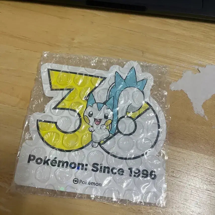 [BUNJANG] Pokemon 30th Anniversary Pachirisu Sticker / 포켓몬 30주년 기념 스티커 파치리스
