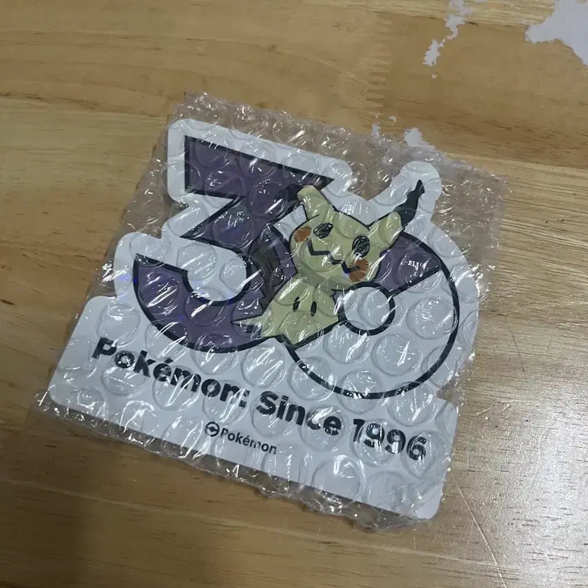 [BUNJANG] Pokemon 30th Anniversary Talakyu Sticker / 포켓몬 30주년 기념 스티커 따라큐