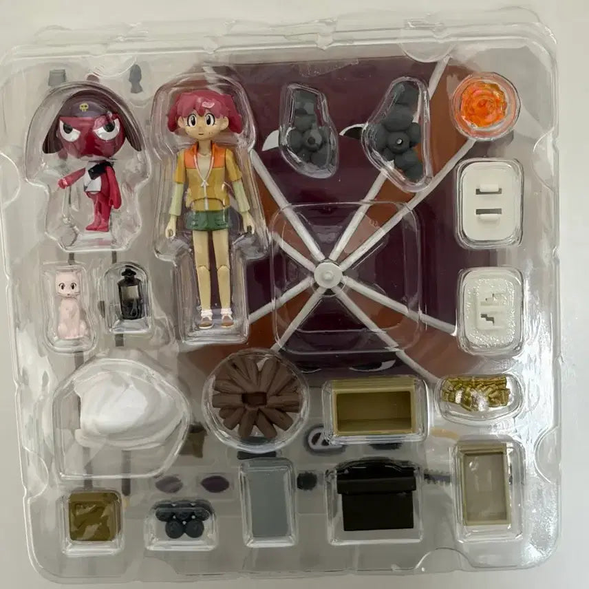 [BUNJANG] Keroro Gunso Giroro Tent Camping Chibi Figure / 개구리중사 케로로 기로로 텐트 캠핑 치빅 피규어