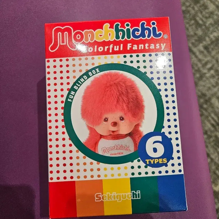 [BUNJANG] Monchhichi Colorful Fantasy Orange (Sealed) / (미개봉) 몬치치 컬러풀 판타지 주황색