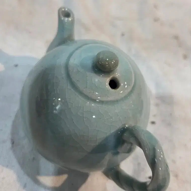 [BUNJANG] Gourd-Shaped Celadon Porcelain Water Dropper / 주자형 청자 도자기 연적