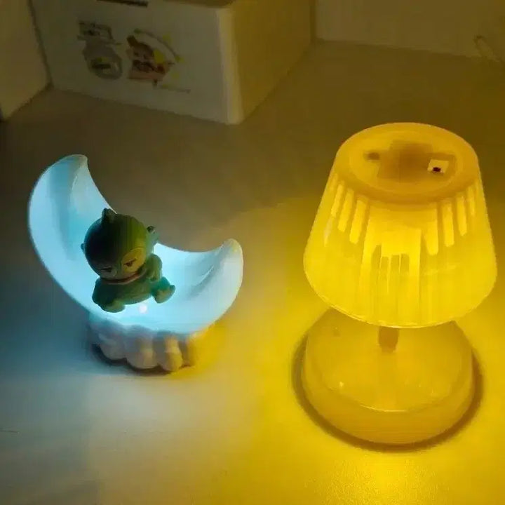 [BUNJANG] Sanrio Hangyodon Frog Mood Lamp Gacha Set / 산리오 한교동 무드등 가챠 + 개구리 무드등