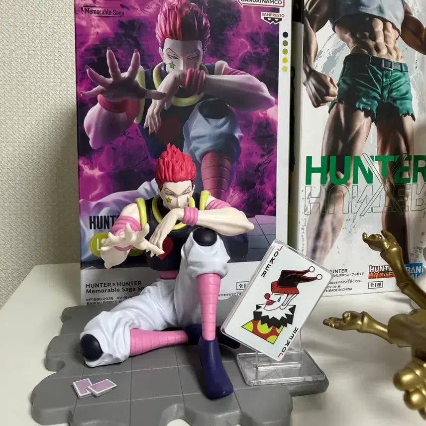 [BUNJANG] Hunter x Hunter Figure Set (Gon, Hisoka, Netero) / 헌터X헌터 피규어 세트 [곤육몬,히소카,네테로]