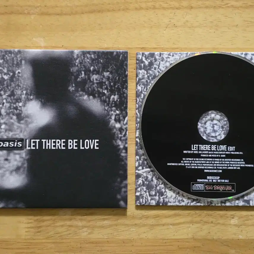 [BUNJANG] Oasis Let There Be Love UK Promo CD / CD 음반 oasis 오아시스 - Let There Be Love 영국반 PROMO