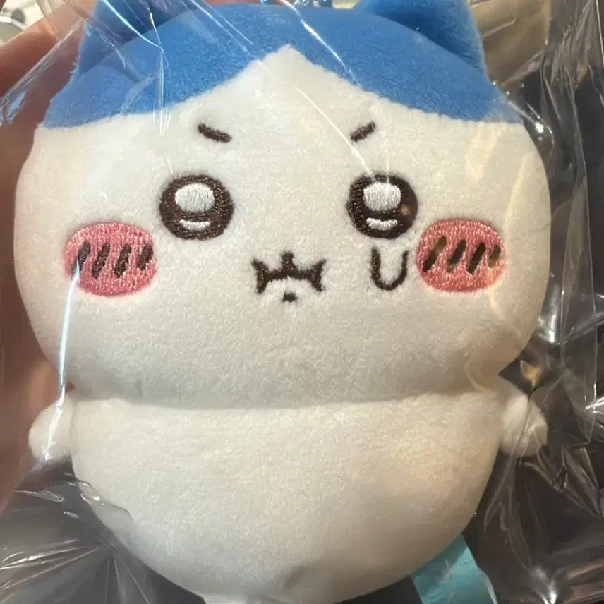 [BUNJANG] Chiikawa Hachiwari Pun Pouch Mascot Keyring / 치이카와 울먹 하치와레 뿡 풍 pun 인형 마스코트 키링