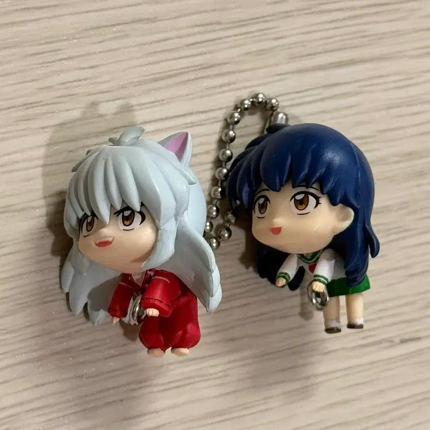 [BUNJANG] Inuyasha Gachapon Ball Chain Set / 이누야샤 대롱가챠 일괄 판매