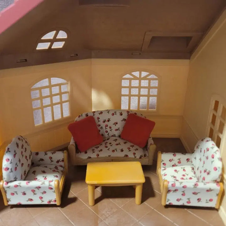 [BUNJANG] Sylvanian Families Sofa Set / 실바니안 쇼파 세트