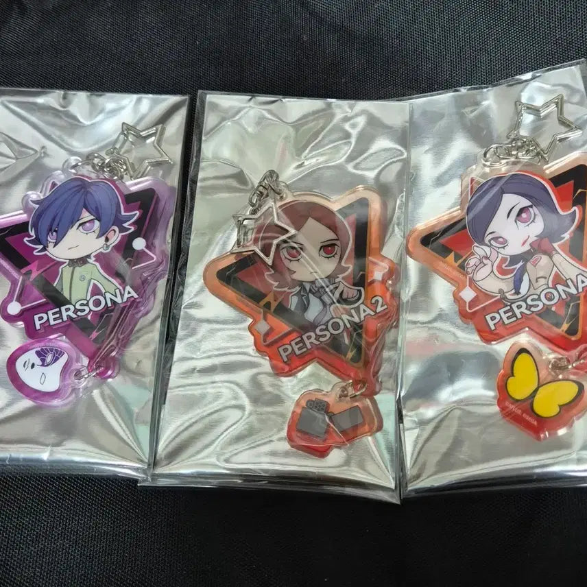 [BUNJANG] Persona 30th Anniversary Protagonist Acrylic Keychain / 페르소나 30주년 주인공 아크릴키링