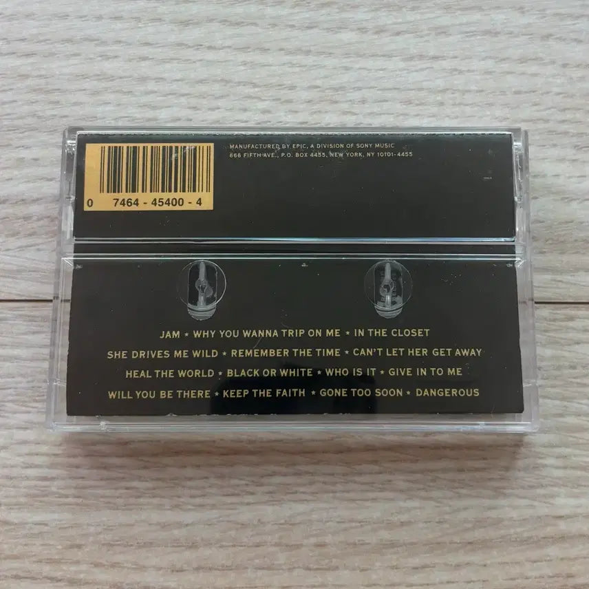 [BUNJANG] Michael Jackson Dangerous Cassette Tape US First Press Album / 마이클 잭슨 MICHAEL JACKSON Dangerous 덴저러스 카세트 테이프 미국 초판 앨범 음반