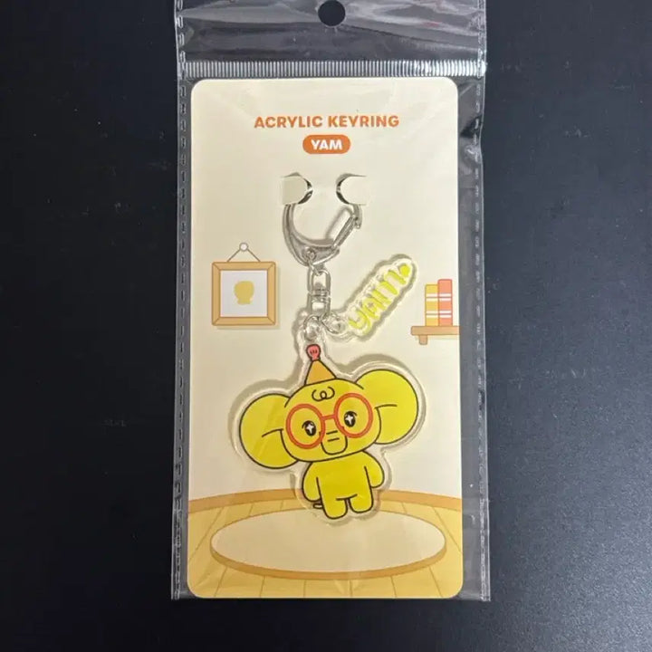 [BUNJANG] RESCENE May Remini Yam Acrylic Keyring (Sealed) / 리센느 메이 레미니 얌 아크릴 키링 미개봉