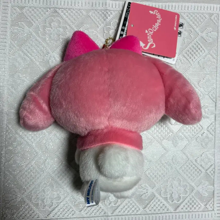 [BUNJANG] Sanrio My Melody Mascot Holding a Rabbit / [일본정품] 산리오 토끼 안고 있는 마이멜로디 인형 마스코트