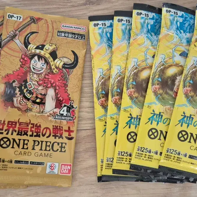 [BUNJANG] One Piece Card Pack Promotion / 일판 원피스 카드팩 프로모 팝니다
