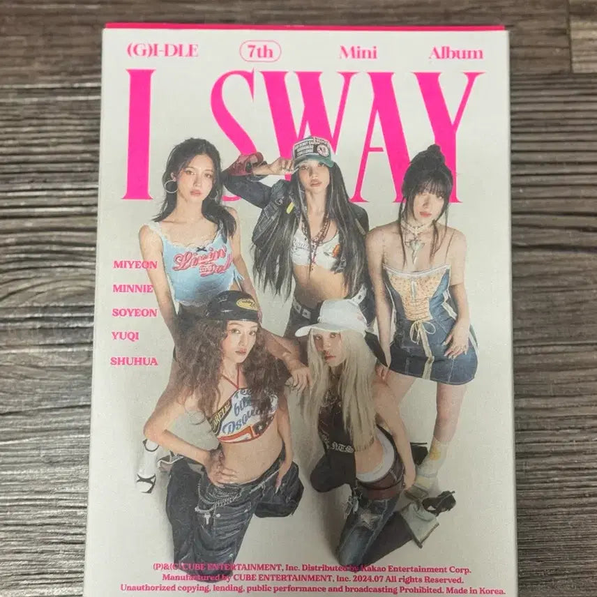 [BUNJANG] (G)I-DLE i sway beat ver. Album / 아이들 i sway앨범