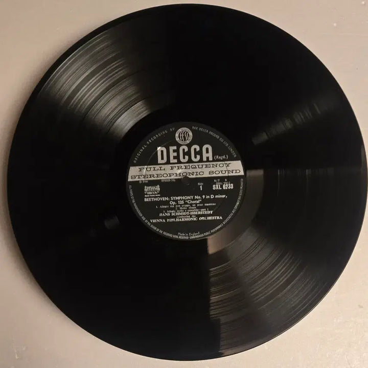 [BUNJANG] Hans Schmidt-Isserstedt &amp; Vienna Philharmonic Beethoven Symphony No. 9 &