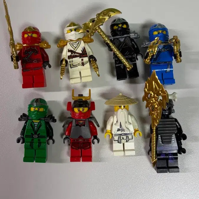 [BUNJANG] LEGO Ninjago ZX Figure 8-Piece Set / 레고 닌자고 zx 피규어 8종 세트