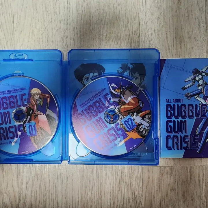 [BUNJANG] Bubblegum Crisis Blu-ray Collection Bundle Set / 버블검 크라이시스 블루레이(한글자막 수록)